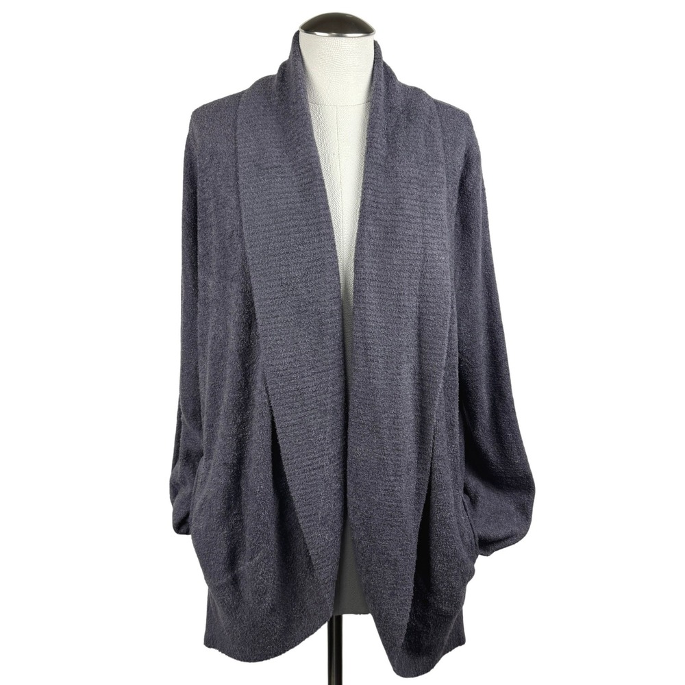 Barefoot Dreams CozyChic Lite Circle Cardigan Pacific Blue 452 L/XL NWT